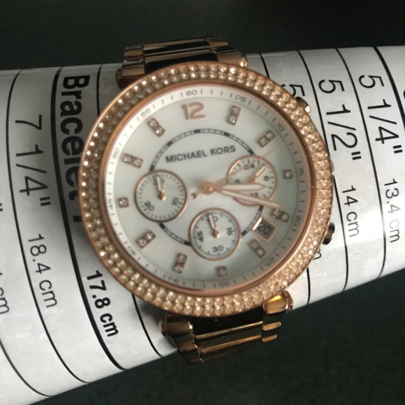 Michael Kors Parker Chronograph Rose Gold-tone Stainless Steel Women’s Watch main image 5